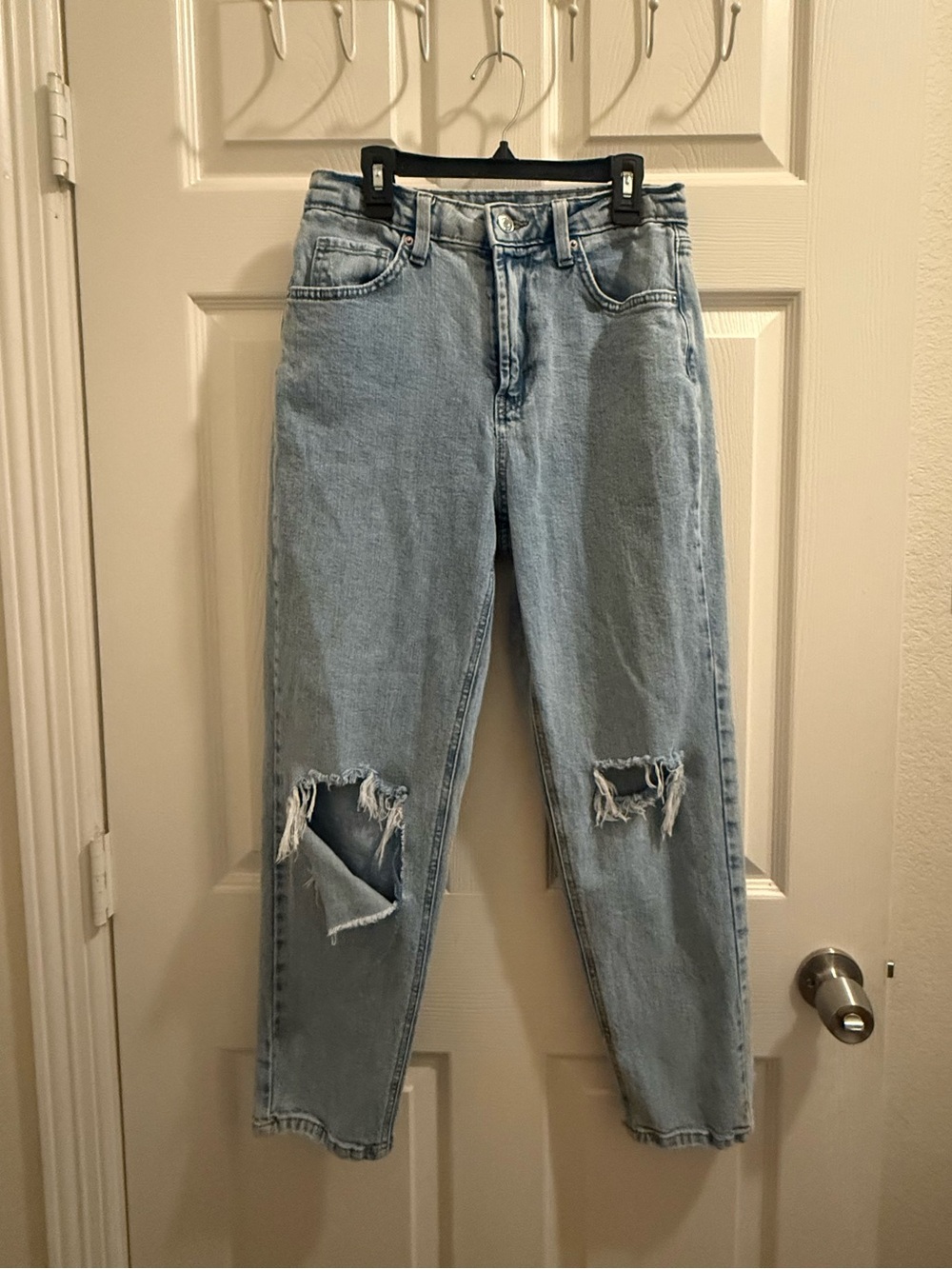 Wild Fable Light Blue Distressed High-Waist Women’s Jeans